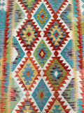 Boho Afghan Aryana Kilim Rug 2x1.5m