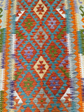 Boho Afghan Aryana Kilim Rug 2x1.5m