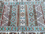 1.8x1.2m Shawl Afghan Royal Kazak Rug