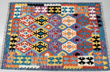 Afghan Kyber Kilim Rug 1.7x1.2m
