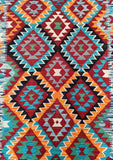 Afghan Waziri Kilim Rug 1.8x1.2m