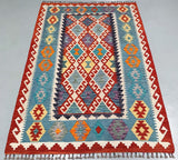 Afghan Kyber Kilim Rug 1.9x1.3m