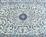 Masterpiece Persian Nain Rug 3x2m