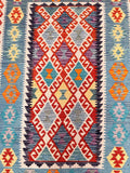 Afghan Kyber Kilim Rug 1.9x1.3m