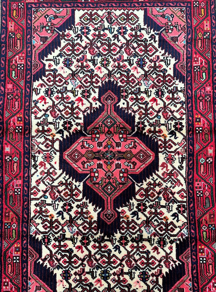 1.3x0.9m Village Asadabad Persian Rug