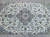3.5x2.5m Pistachio Kashan Persian Rug
