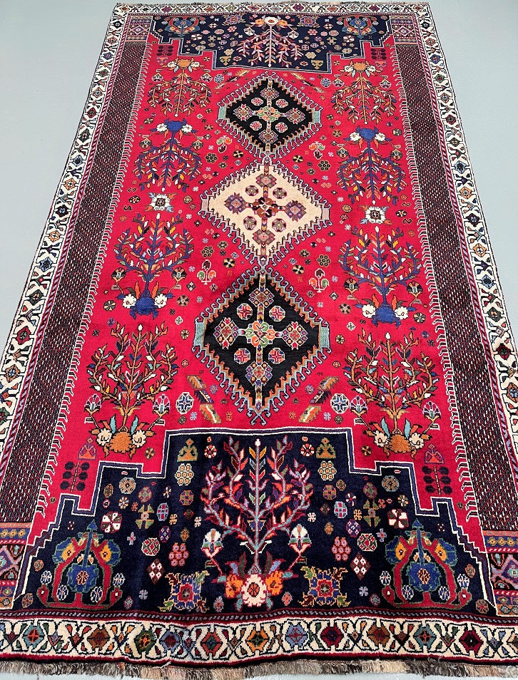 2.9x1.65m Persian Qashqai Shiraz Rug