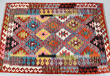 Afghan Kyber Kilim Rug 1.85x1.25m For Perth Homes.