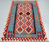 Afghan Aryana Kilim Rug 1.9x1.3m