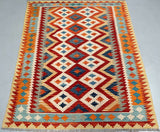 Afghan Aryana Kilim Rug 1.75x1.4m