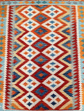 Afghan Aryana Kilim Rug 1.75x1.4m