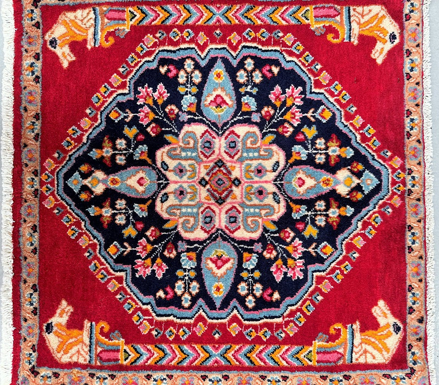 65x60cm Persian Shiraz Rug