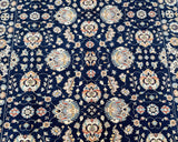 Large room size wool hand knotted Afghan Chobi rug 301x245cm