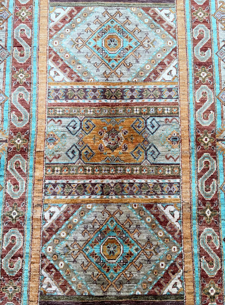 1.7x1m Afghan Royal Kazak Rug