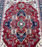 Full room size lambs wool handmade Afghan Serapi Chobi rug 3x2m at Persian rug warehouse WA in Perth.