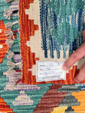 Afghan Kyber Kilim Rug 1.8x1.3m