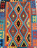 Afghan Waziri Kilim Rug 1.8x1.3m