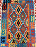 Afghan Waziri Kilim Rug 1.8x1.3m