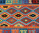 Afghan Waziri Kilim Rug 1.8x1.3m