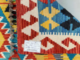 Afghan Waziri Kilim Rug 1.8x1.3m