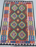 Afghan Aryana Kilim Rug 1.7x1.3m