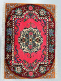 95x65cm Persian Kashan Rug