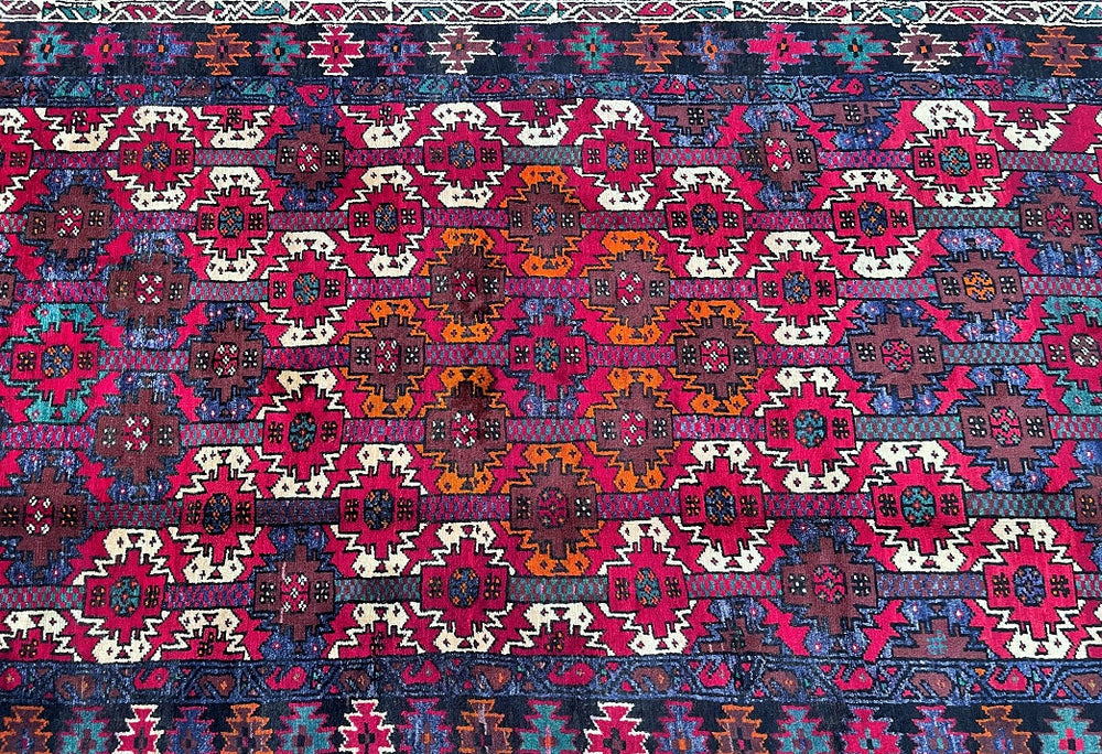 Persian Quchan Wide Hall Runner Rug 4.1x1.5m