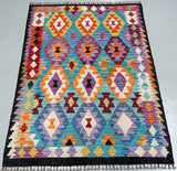 Afghan Kyber Kilim Rug 1.7x1.25m