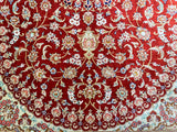 Masterpiece Silk Persian Qum Rug Signed 160x100m