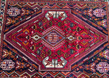 1.65x1.25m Persian Qashqai Shiraz Rug
