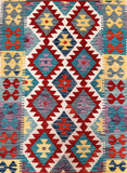 Afghan Waziri Kilim Rug 1.9x1.3m