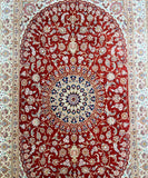 Masterpiece Silk Persian Qum Rug Signed 160x100m