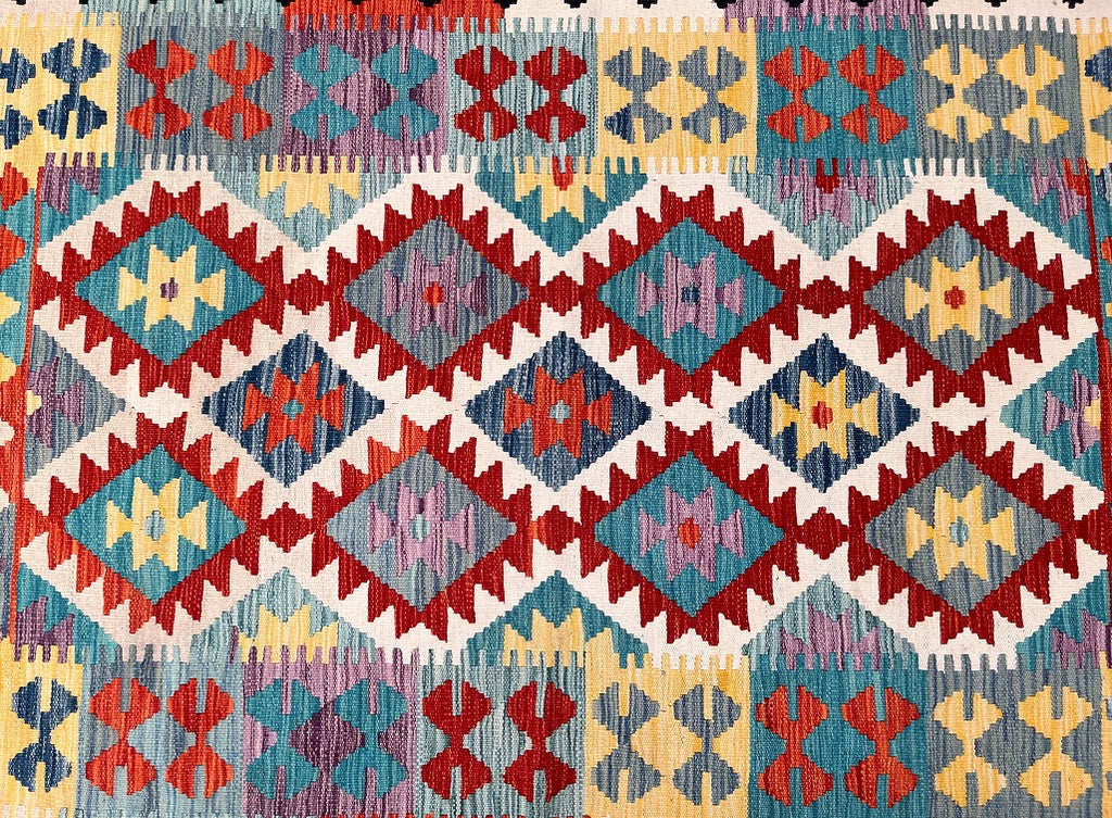 Waziri Rug Afghan Waziri Kilim Rug 1.9x1.3m