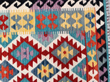Afghan Waziri Kilim Rug 1.9x1.3m