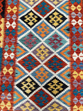 Afghan Waziri Kilim Rug 1.7x1.3m