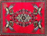 96x76cm Persian Kashan Rug