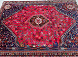 Certified Hand Knotted Persian Shiraz Rug 290x212cm