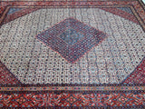 Top quality large room size handmade Persian Birjand Mood rug 372x270cm