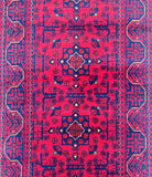 2m Afghan Kunduz Hall Runner