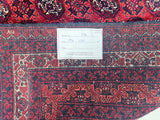 Tribal Afghan Roshnai Rug 2x1m