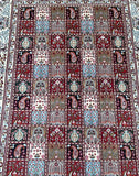 2.35x1.75m Garden Design Persian Birjand Rug