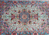 Finest quality pure silk Persian Qum rug in Australia