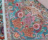 Masterpiece Pure Silk Persian Qum Rug 2x1.3m