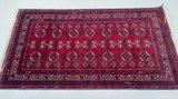 Tribal Afghan Bashiri Rug 1.8x1m