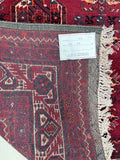 Tribal Afghan Bashiri Rug 1.8x1m