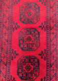 4m Afghan Aqcha Hall Runner