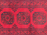 4m Afghan Aqcha Hall Runner