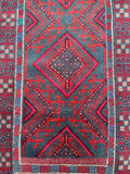 2.6m Afghan Mishwani Hall Runner