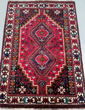 1.55x1.15m Persian Qashqai Shiraz Rug