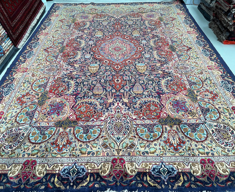 Kashbar Rug Treasure Design Persian Kashmar Rug 4x3m | shoparug